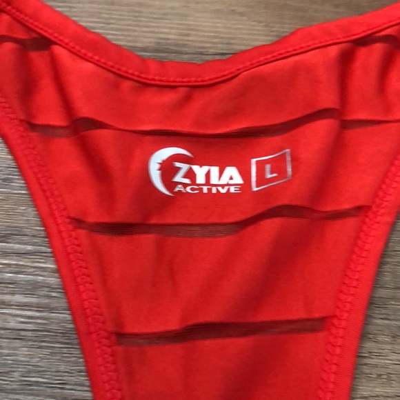 Zyia Active, Havana tank top, cherry red - Picture 5 of 7